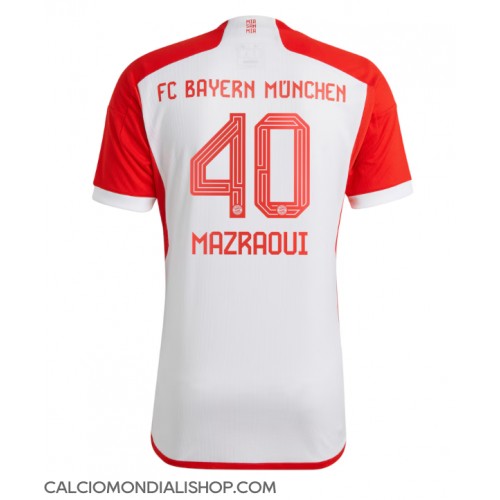 Maglie da calcio Bayern Munich Noussair Mazraoui #40 Prima Maglia 2023-24 Manica Corta